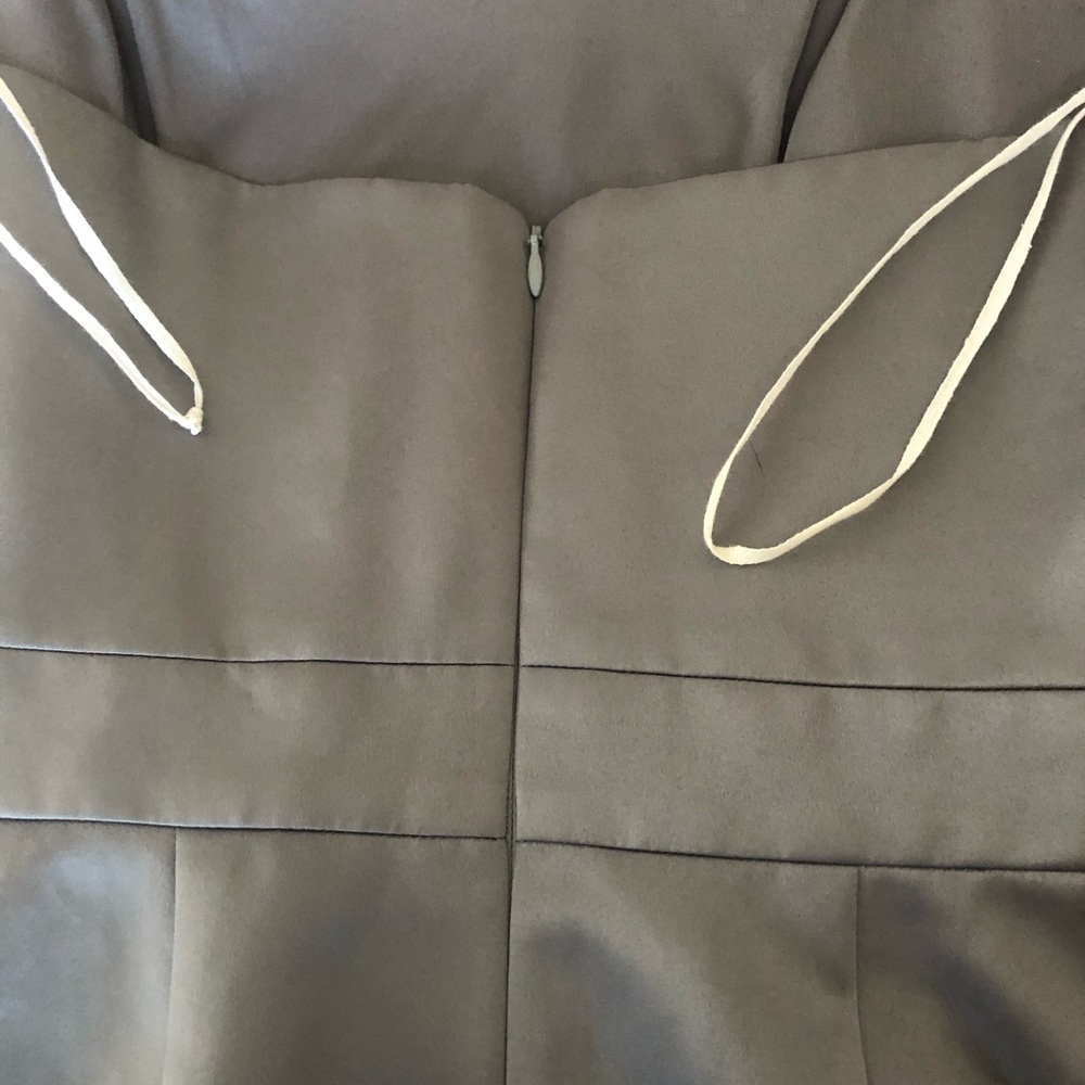Dessy Collection Strapless Metallic Dress - Picture 5 of 5
